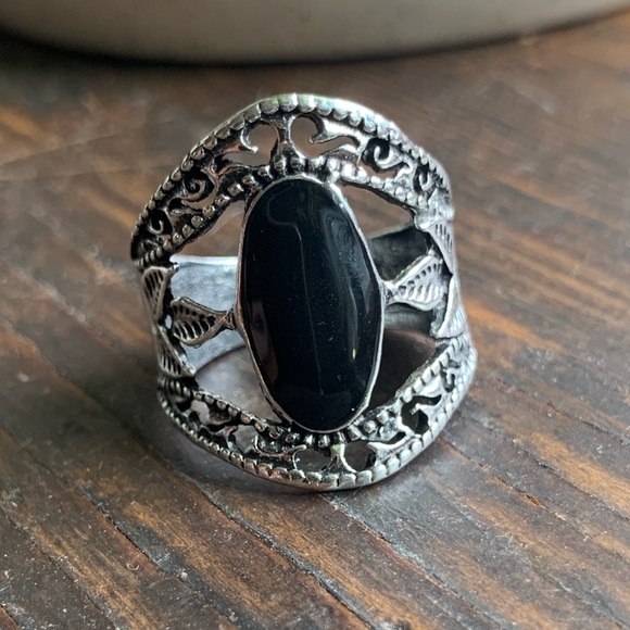 ✨NWT✨Large Tourmaline Sterling Silver Ring - Picture 2 of 4